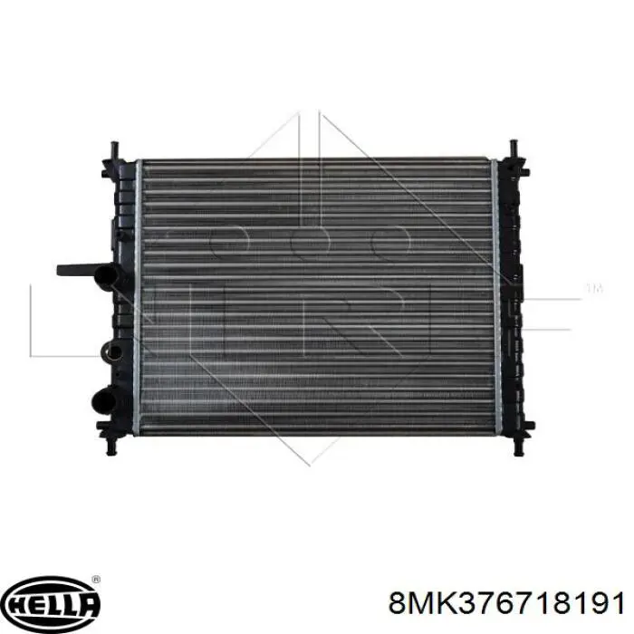 Радиатор 0160170028 Depo/Loro/Abakus