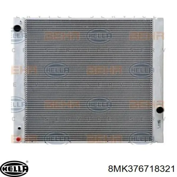 PCC000850G Britpart радиатор