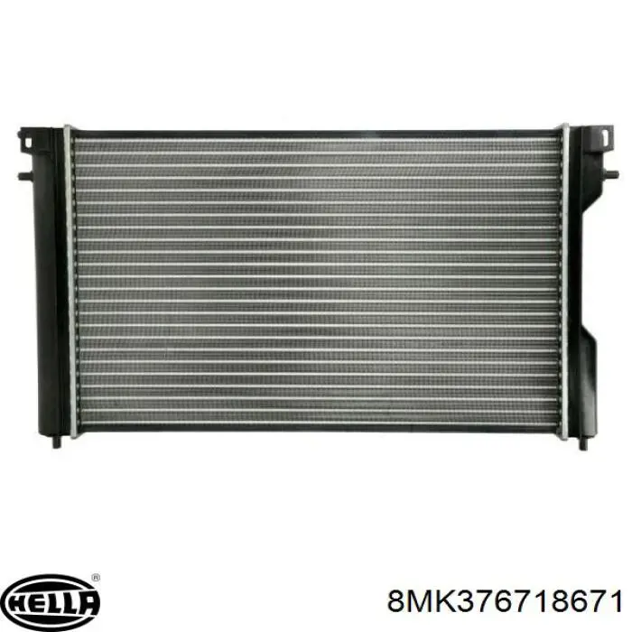 Радиатор охлаждения Polcar 5527084