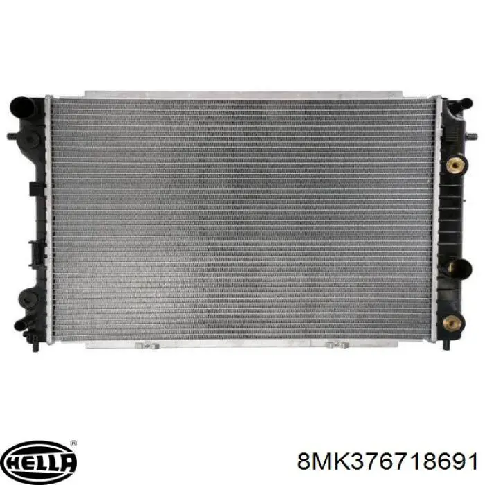 Купить 6302004 Opel Радиатор водяной