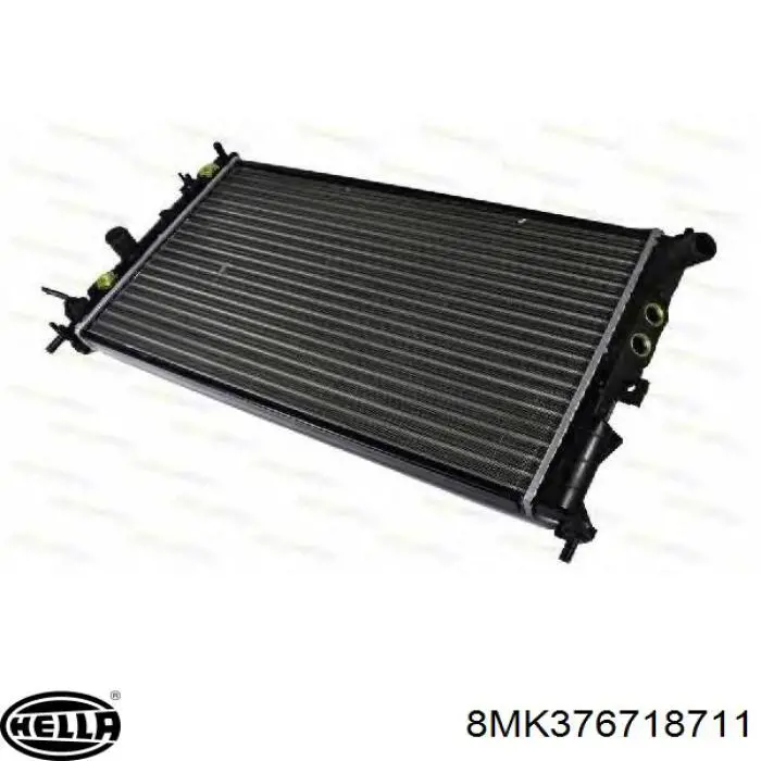 Купить 8MK376718711 HELLA Радиатор водяной