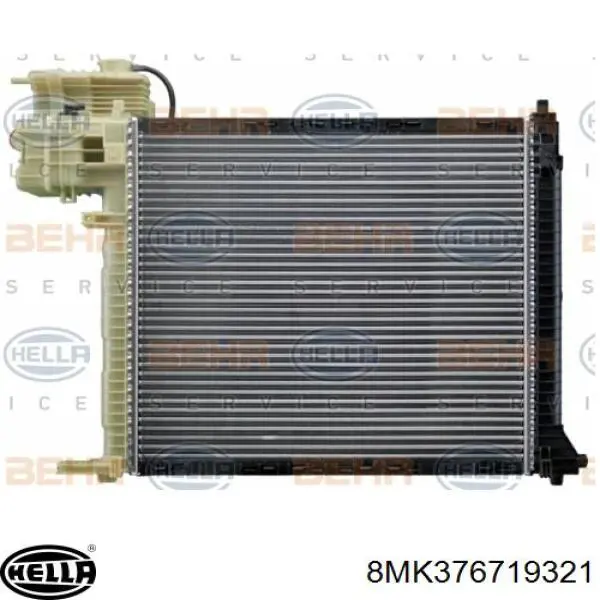 Радиатор охлаждения Renault (RVI) 7701415003