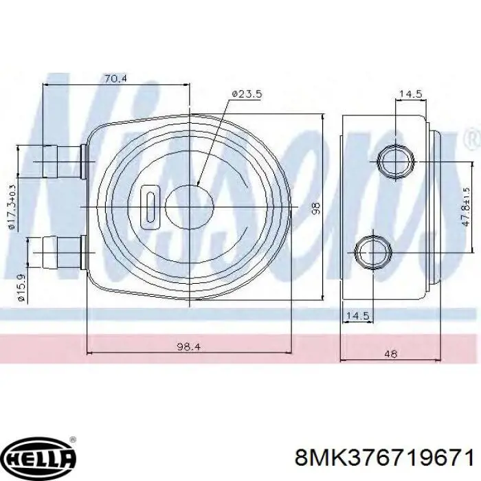 8200156548 Renault (RVI) Радиатор основной