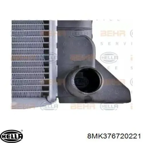 7045714 Ford Радиатор основной