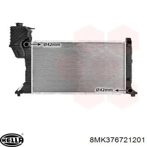 Радиатор 7764109 Kemp