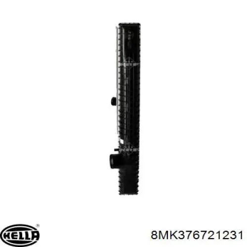 Радиатор 8MK376721231 HELLA