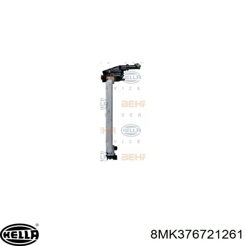 Купить 9705000503 Mercedes Радиатор водяной