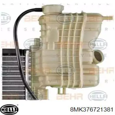 8MK376721381 HELLA Радиатор основной