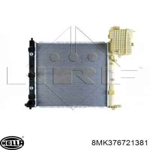 Радиатор 8MK376721381 HELLA