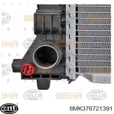 8MK376721391 HELLA Радиатор основной
