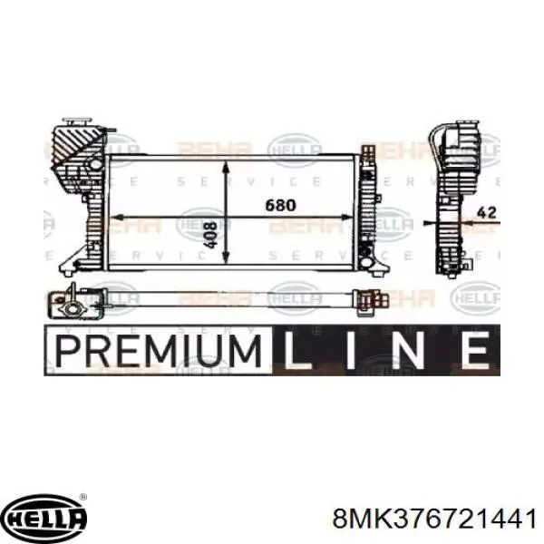 Радиатор охлаждения двигателя Depo/Loro/Abakus 0540170006 цена, от 99.72 USD