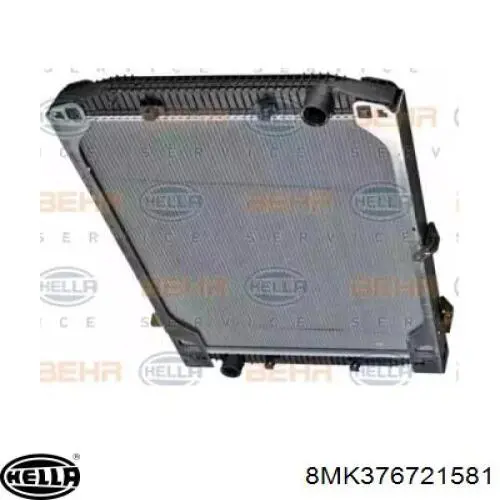 Купить 539568 NRF Радиатор водяной