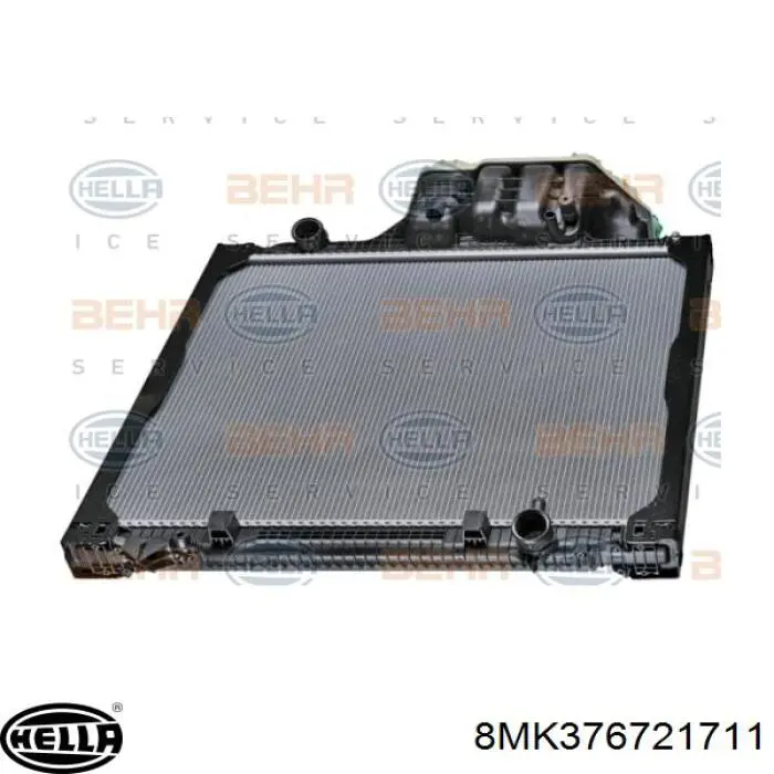 Радиатор охлаждения двигателя HELLA 8MK376721711 цена, от 504.84 USD