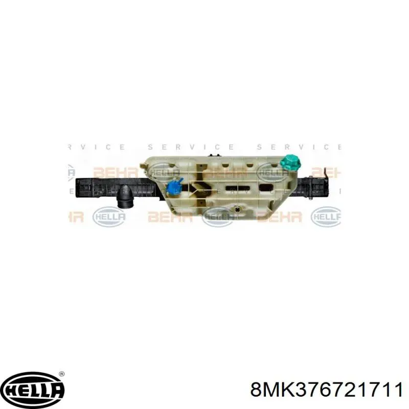 Радиатор 8MK376721711 HELLA