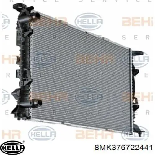 Радиатор 601797 Hart