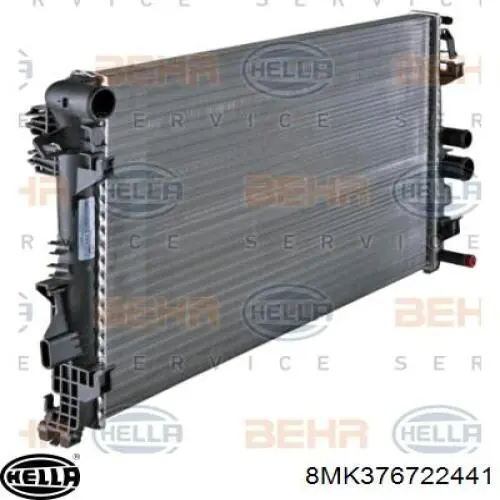 Радиатор BM776 Magneti Marelli