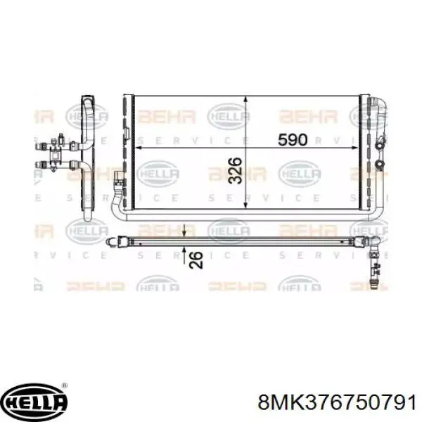  CR1044000P Mahle Original