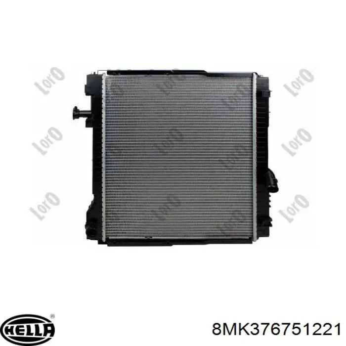 350213213500 Magneti Marelli radiador de esfriamento de motor