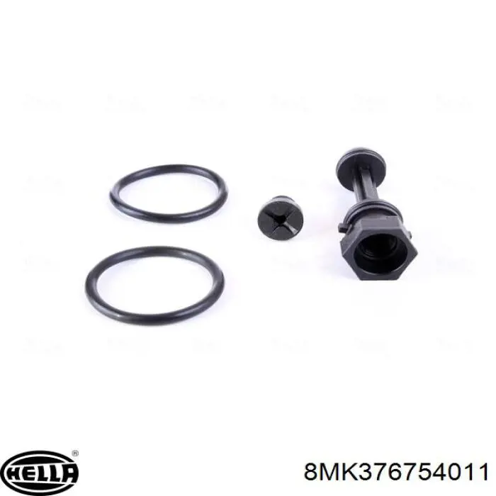 Radiador de esfriamento de motor 8MK376754011 HELLA