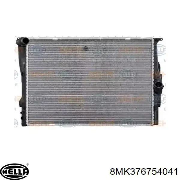 Radiador refrigeración del motor 8MK376754041 HELLA