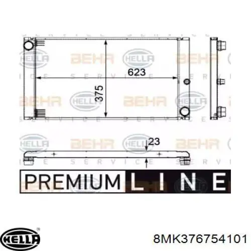 Радиатор CR1093000P Mahle Original