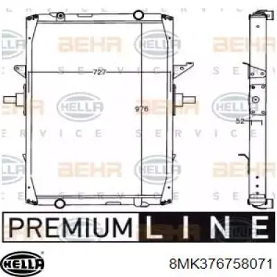 Радиатор охлаждения двигателя Renault (RVI) 5010514435 цена, от 314.91 USD