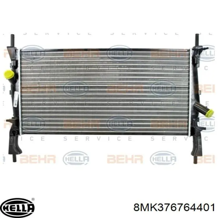 Радиатор 3248081 Polcar