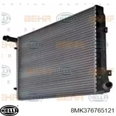 Radiador refrigeración del motor 8MK376765121 HELLA