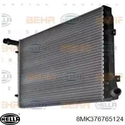 Radiador refrigeración del motor 8MK376765124 HELLA