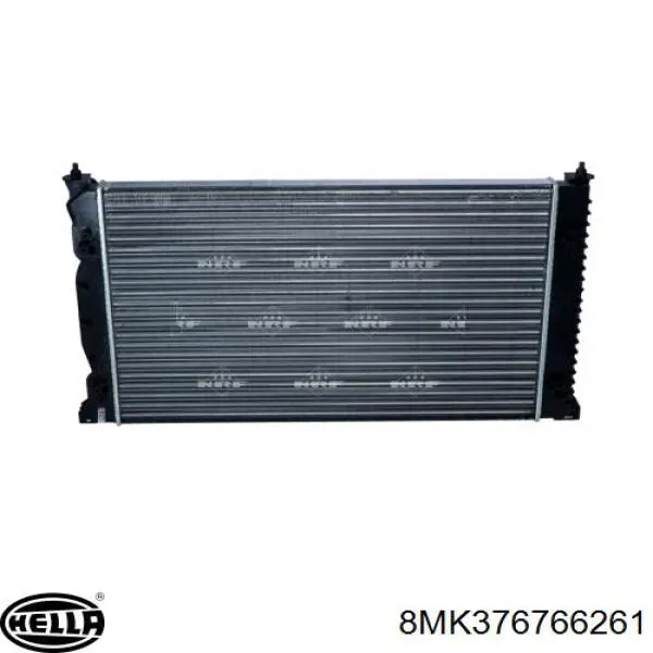 8MK376766261 HELLA Радиатор основной