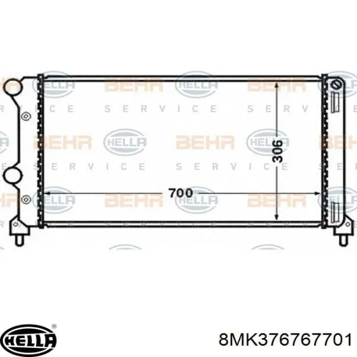 Радиатор R20053 Sato Tech