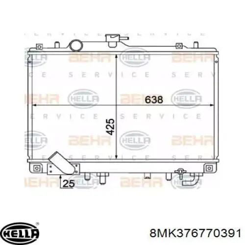 Compre Q1720098 Q-fix Radiador de esfriamento de motor
