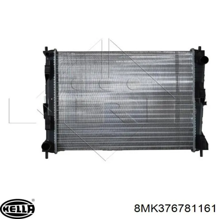 Радиатор охлаждения двигателя Nissens 68731 цена, от 100.72 USD