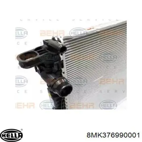 CR 2176 000P Mahle Original radiador de esfriamento de motor