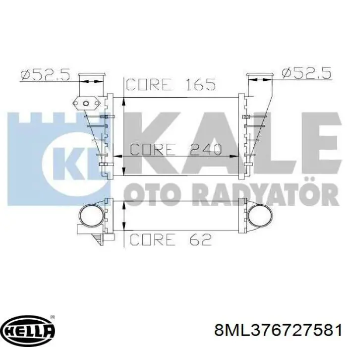 Купить 117480 Hans Pries (Topran) Интеркулер