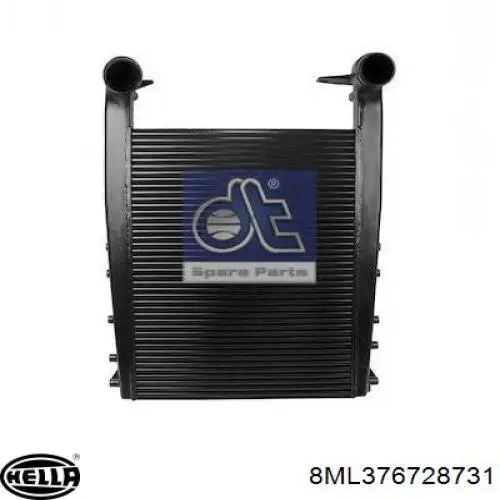 5010619295 Renault (RVI) Охладитель наддувочного воздуха