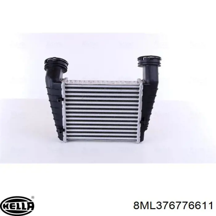 Купить 8ML376776611 HELLA Интеркулер