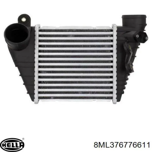 Радиатор интеркуллера HELLA 8ML376776611