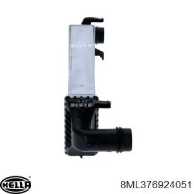 Radiador de intercooler para Mercedes A (W176)