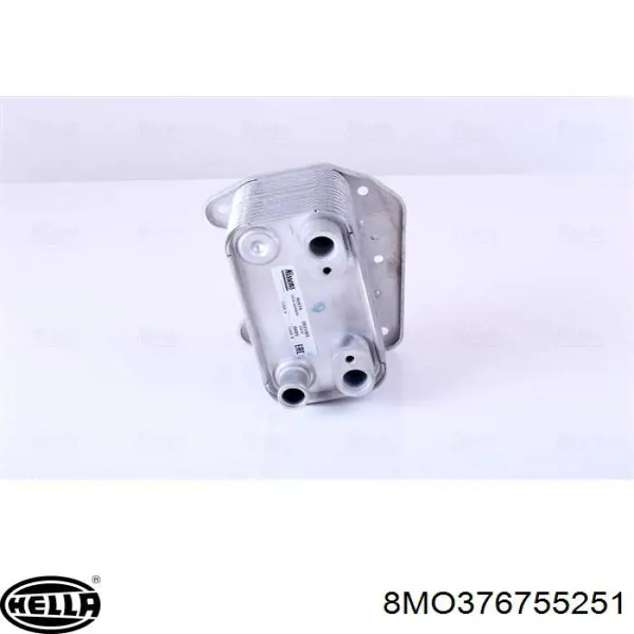 Масляный радиатор АКПП HELLA 8MO376755251 цена, от 39.49 USD