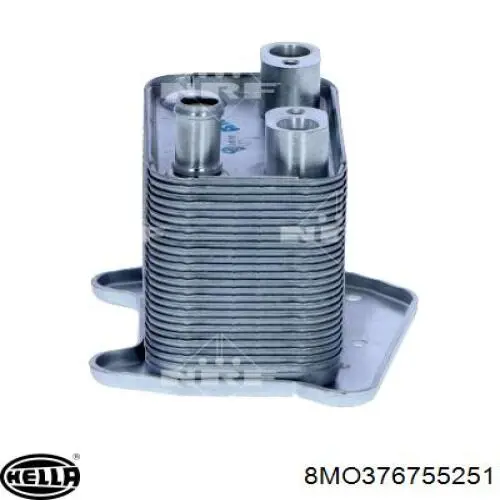8MO376755251 HELLA Радиатор АКПП