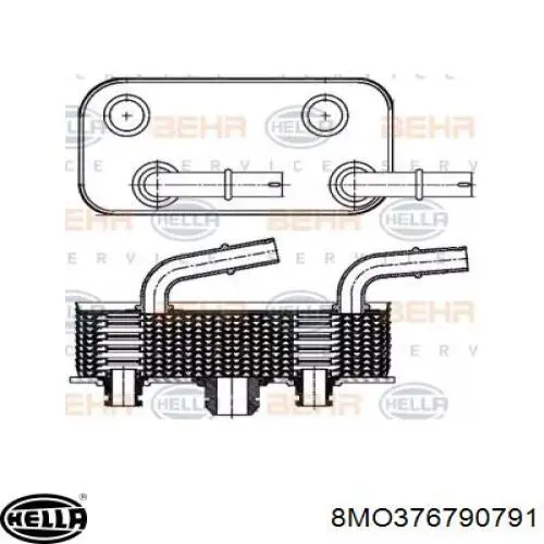 Радиатор охлаждения, АКПП/КПП DRM21003 Dr.motor