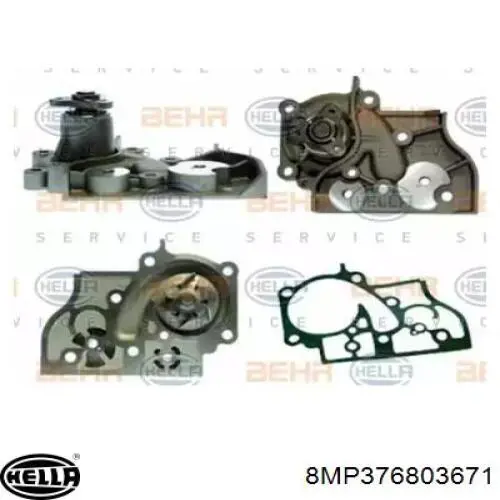 Водяной насос Hyundai/Kia 251002Y011