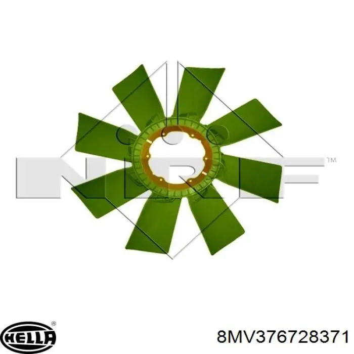 8MV376728371 HELLA Гидромуфта привода вентилятора