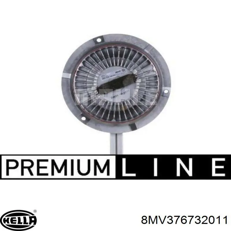 Купить 8MV376732011 HELLA Муфта вентилятора охлаждения