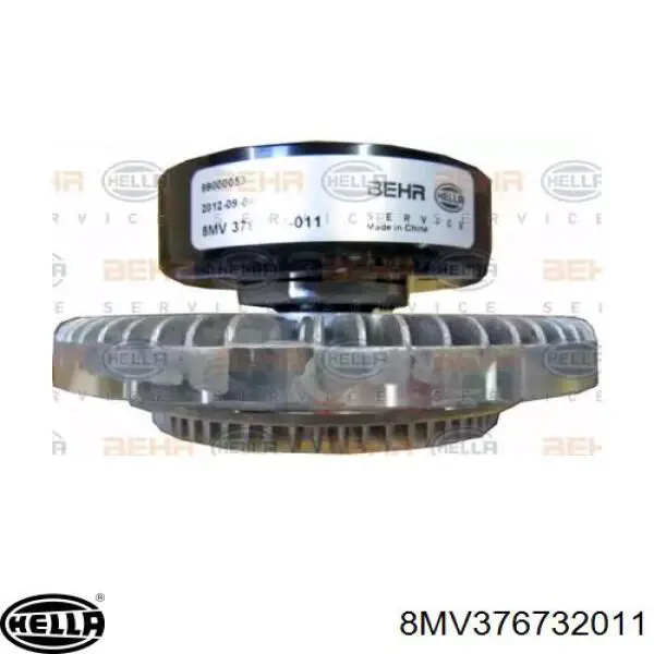 Вискомуфта вентилятора 8MV376732011 HELLA