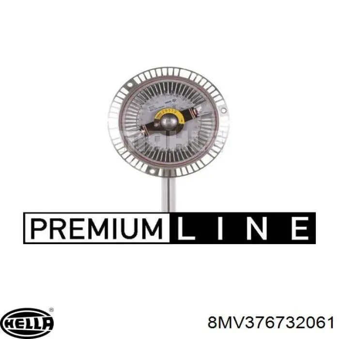 Вискомуфта вентилятора 2005122 Mercedes