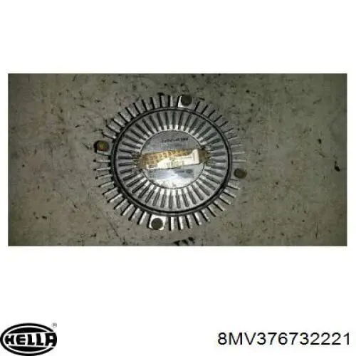 Купить 8MV376732221 HELLA Муфта вентилятора охлаждения