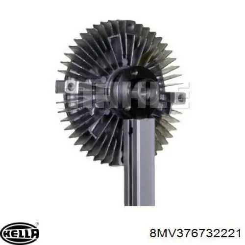 Вискомуфта вентилятора 8MV376732221 HELLA