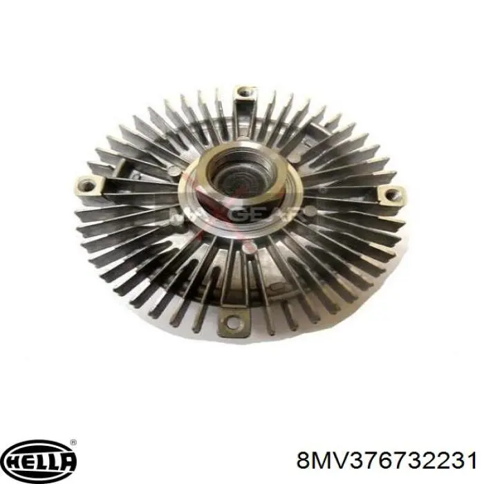 Вискомуфта вентилятора 8MV376732231 HELLA